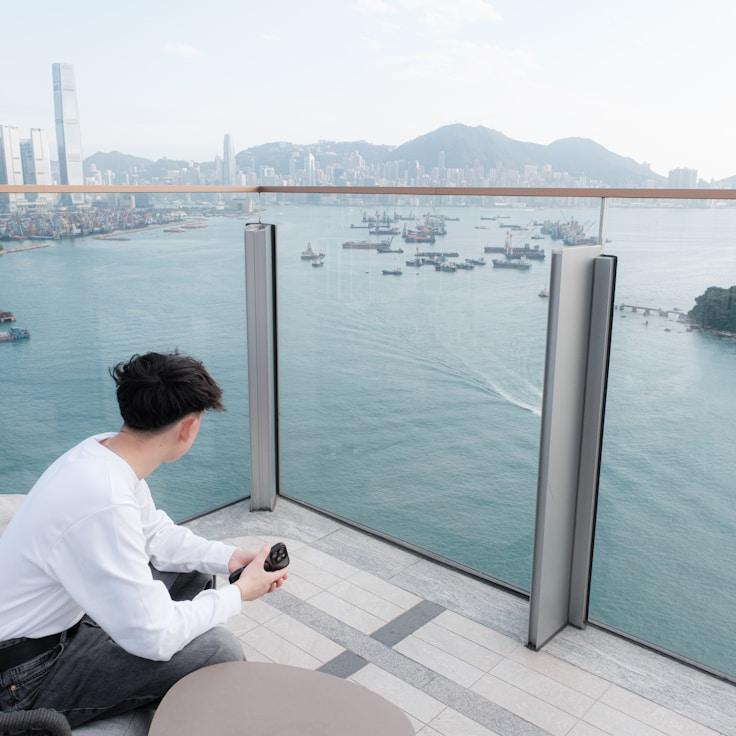 Outdoor terrace seating suitable for families in Berlin